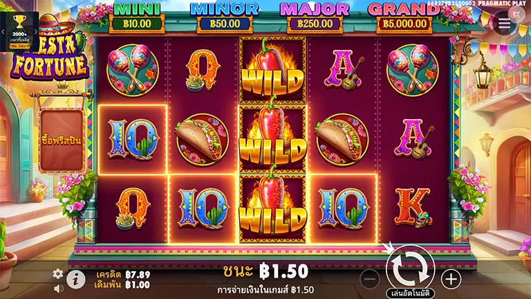 ตัวอย่างการชนะสล็อตในรูปแบบธรรมดา